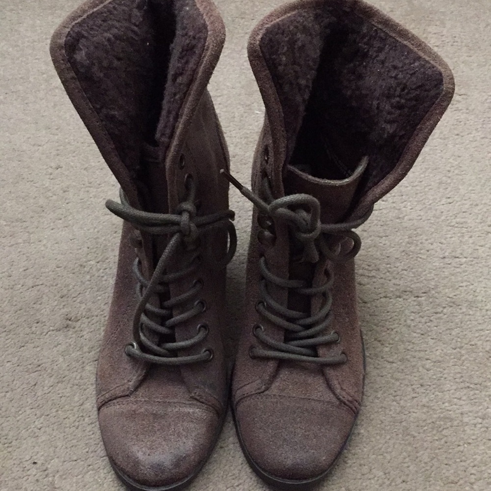 Steve Madden ankle lace boot | Size 8